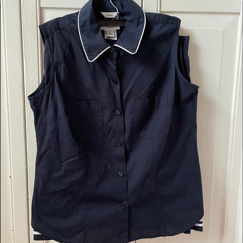 Talbots navy sailor skirts set size 8